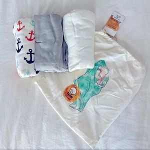 NEW Baby Tula blanket trio